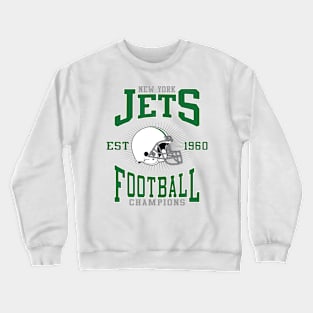 New York Jets Football Champion Crewneck Sweatshirt